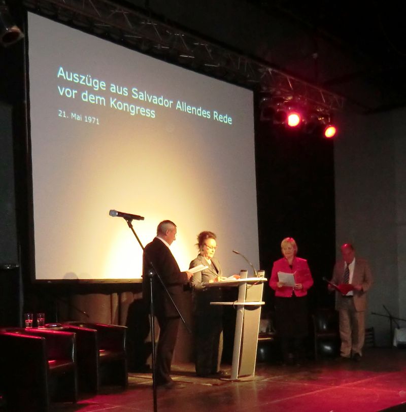Roland Claus, Luc Jochimsen, Gesine Lötzsch, Gregor Gysi